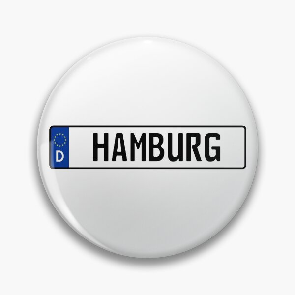 Artikelvorschau, Hamburg Kennzeichen entworfen und verkauft von snxworld.
