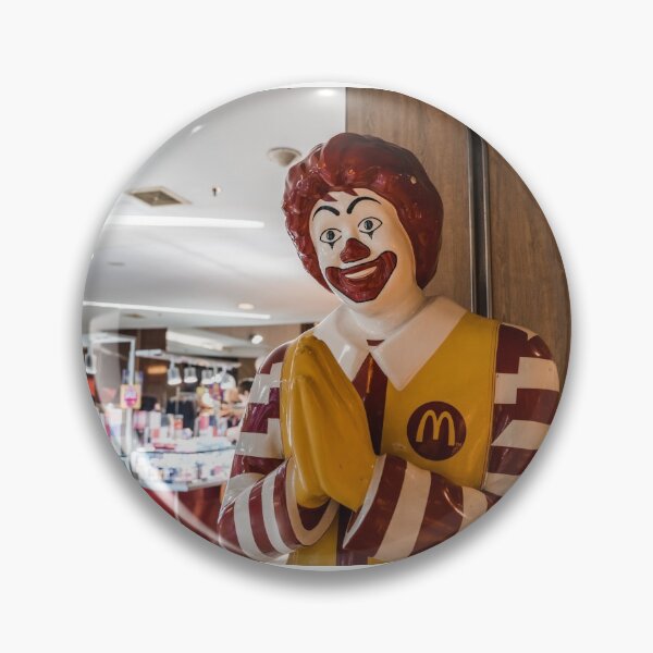 Item preview, McDonalds famous clown mascot Ronald McDonald gives the traditional Thai greeting - the Wai designed and sold by mkopka.