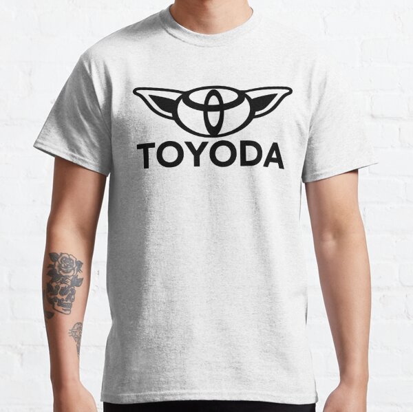 TOYODA Funny Star Wars humor T-shirt Yoda Toyota Long Sleeve Tee
