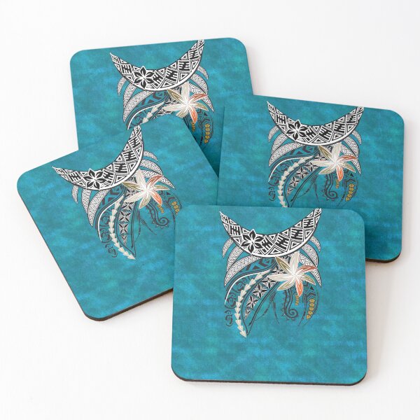Item preview, Hawaiian - Samoan - Polynesian Tiare Tribal Tattoo Designs designed and sold by sunnthreads.