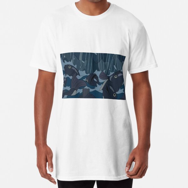 Flood of Fish Long T-Shirt