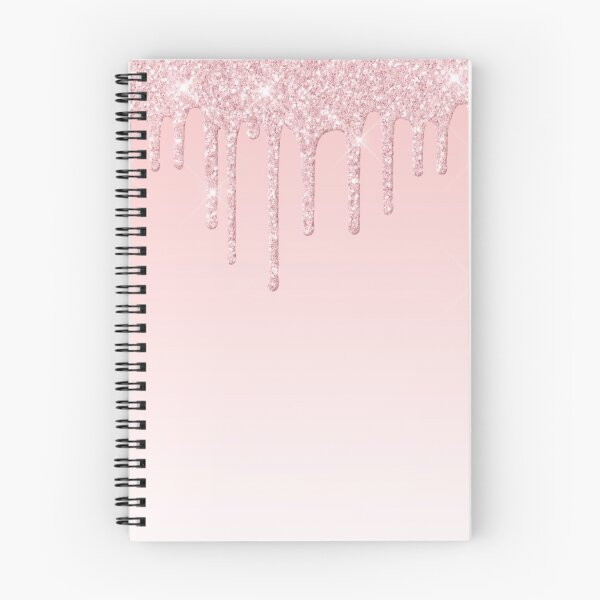 Item preview, Womens Elegant Light Pink Dripping Glitter Nail Polish Effect Printed Sparkle Texture designed and sold by UniQueensShop.