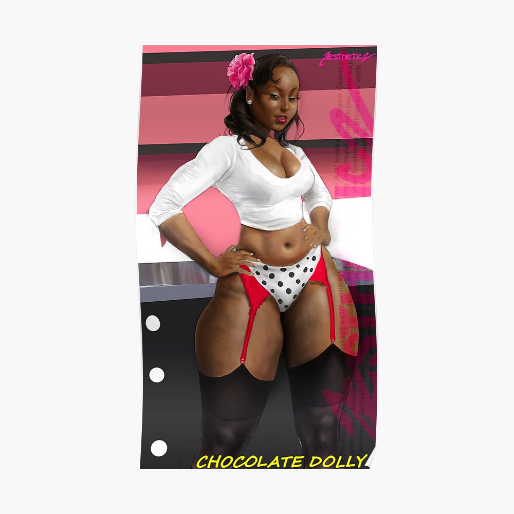 Sexy chocolate booty