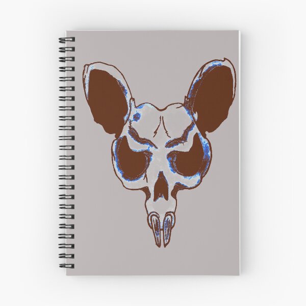 Item preview, Rat Skull ( Brown and Blue)  designed and sold by VickyGood.