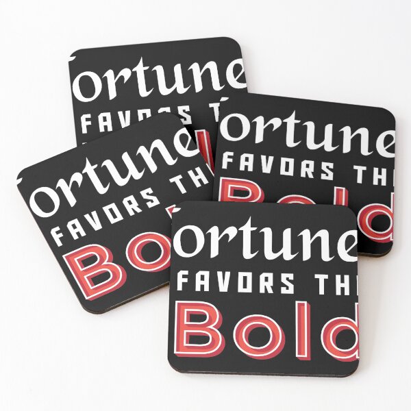 Item preview, Fortune favors the bold t-shirt designed and sold by samirovitch.