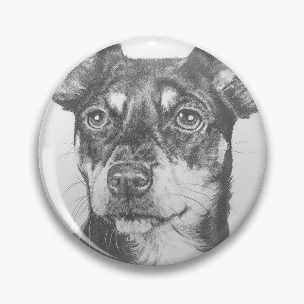 Item preview, Chiweenie Portrait in Graphite designed and sold by BarbBarcikKeith.