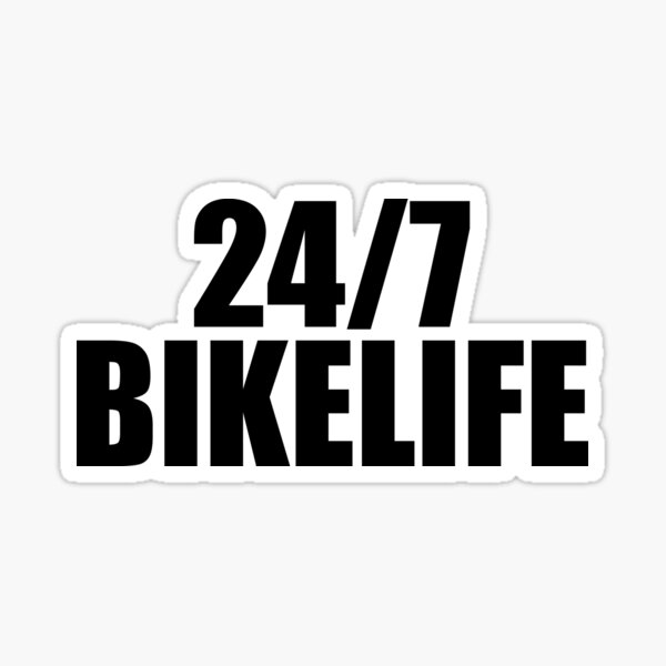 Item preview, Mountainbike 24/7 Bike Saying Life designed and sold by shurikaner.