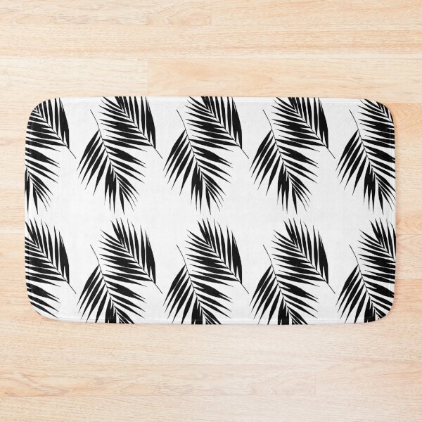 Item preview, Palm Leaves Pattern #12 #Black #White #decor #art designed and sold by Anita's & Bella's Art.