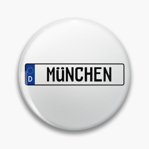 Item preview, München Kennzeichen designed and sold by snxworld.
