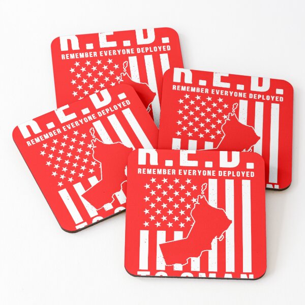 Item preview, RED Friday Remember Everyone Deployed to Oman designed and sold by Gold Wings Tees.