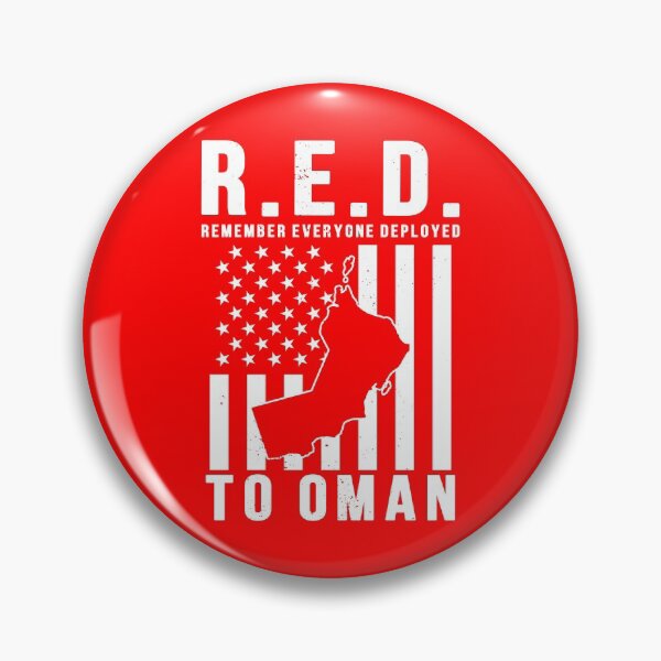 Item preview, RED Friday Remember Everyone Deployed to Oman designed and sold by Gold Wings Tees.