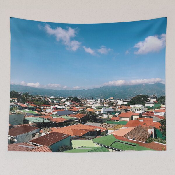 Item preview, Costa Rican Rooftops designed and sold by Maggie Reynolds.