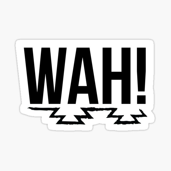 Wah!! Sticker