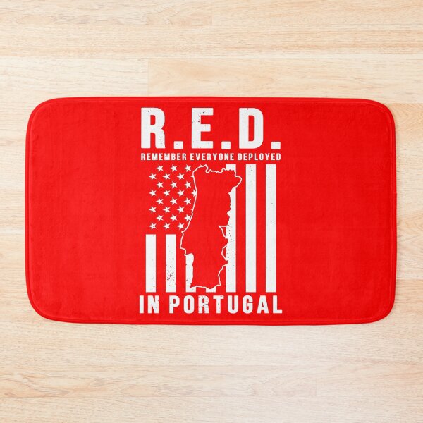 Item preview, RED Friday Remember Everyone Deployed in Portugal designed and sold by Gold Wings Tees.