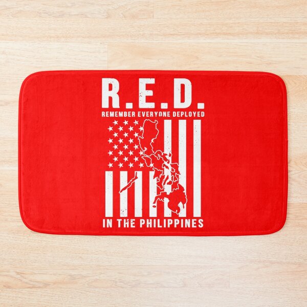 Item preview, RED Friday Remember Everyone Deployed in the Philippines. designed and sold by Gold Wings Tees.