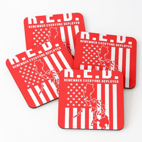 Item preview, RED Friday Remember Everyone Deployed in the Philippines. designed and sold by Gold Wings Tees.