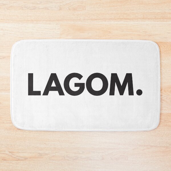 Item preview, Lagom. Black and White designed and sold by Corduroy9.