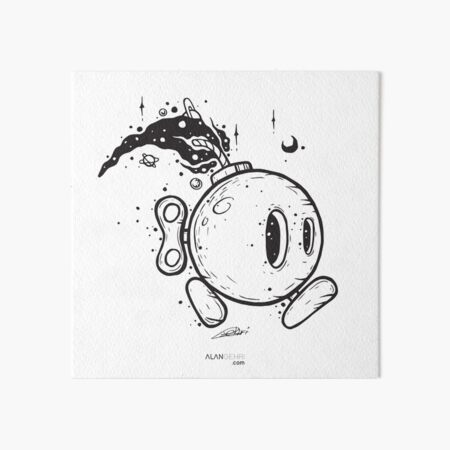 Boom Art Board Print
