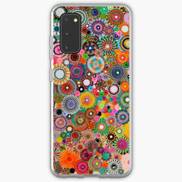 Childhood Dreams, a colourful spirograph drawing! Samsung Galaxy Soft Case