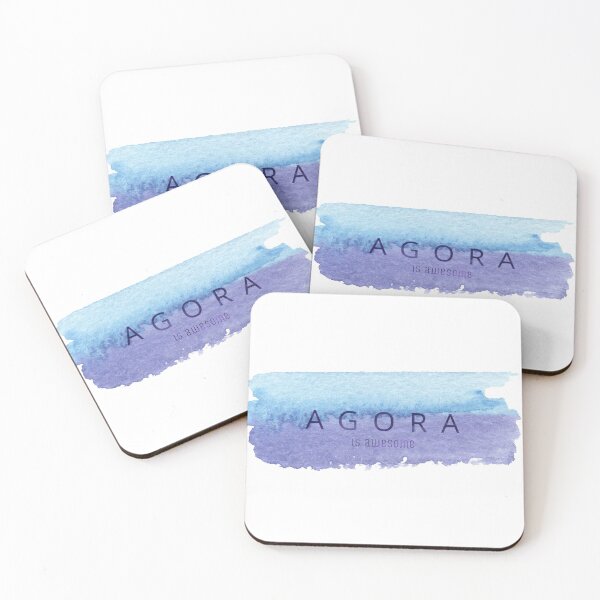 Item preview, Agora Is awesome (blue/purple) designed and sold by noelle20.