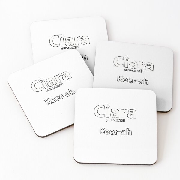 Item preview, Ciara - how to pronounce the Irish girls name designed and sold by Caroline Brennan.