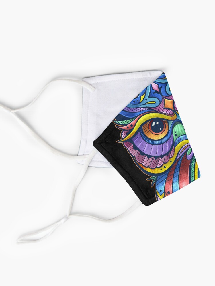 Alternate view of OWL Warrior Heart Mask
