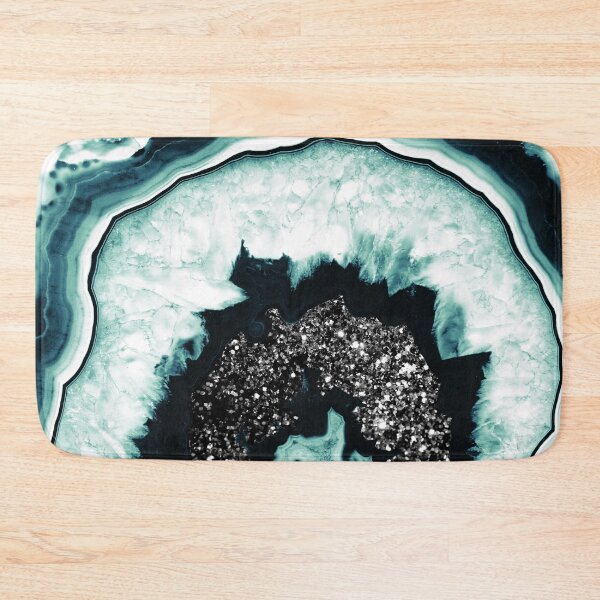 Item preview, Icy Blue Agate #1 (Photo of Glitter Only - Not Reflective) designed and sold by Anita's & Bella's Art.
