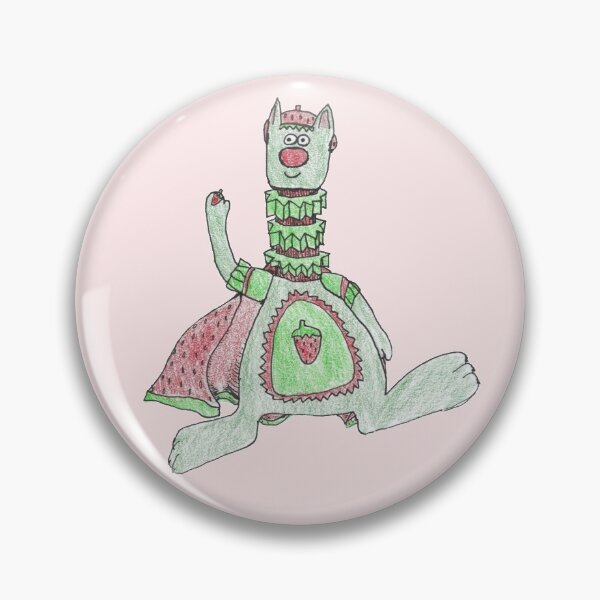 Item preview, Strawberry Super Hero designed and sold by ArtChildGalore.