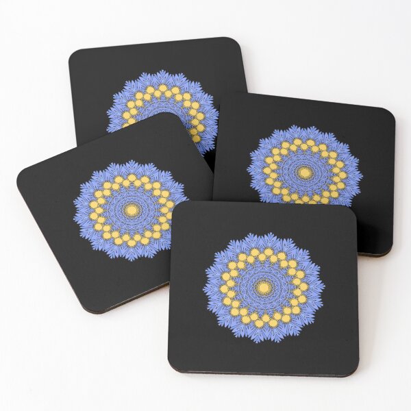 Item preview, Trendy colorful decorative Mandala art, modern repeated pattern designed and sold by vector-pro.