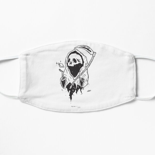 If a man has no purpose his life is just continuous death Flat Mask