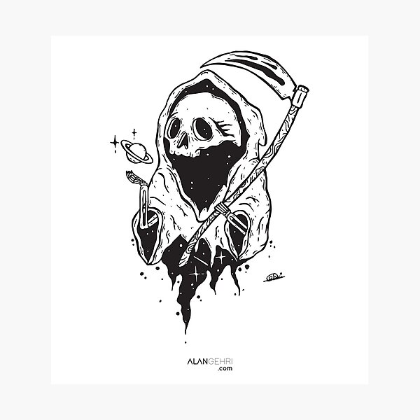 If a man has no purpose his life is just continuous death Photographic Print