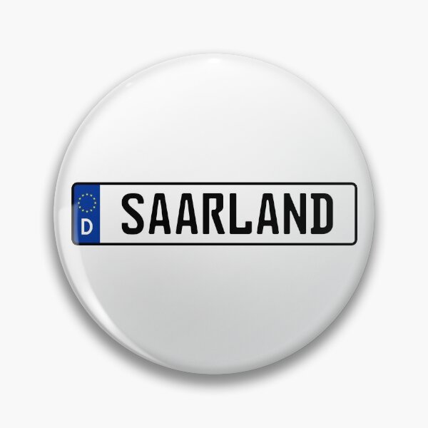 Item preview, Saarland Kennzeichen designed and sold by snxworld.