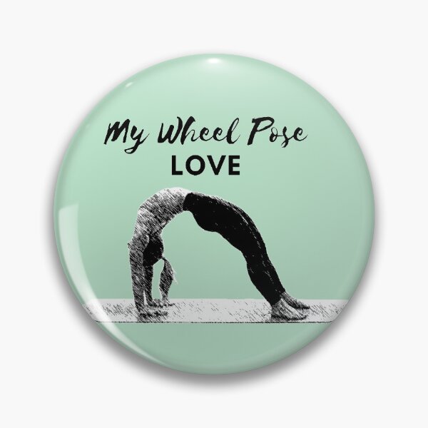 Item preview, MY WHEEL POSE / Yoga Bridge Love designed and sold by BruhLitMe.