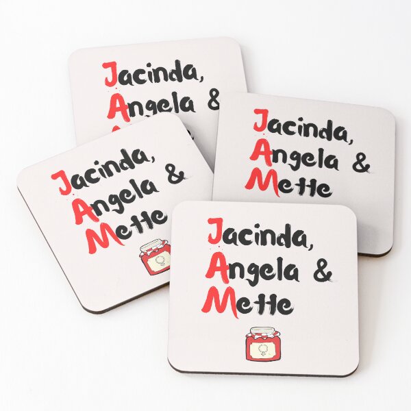 Item preview, Jacinda, Angela and Mette with Female Symbol in Jam designed and sold by Time4German.