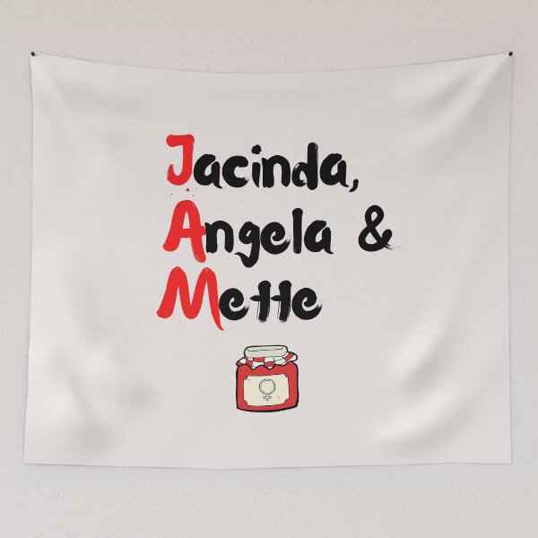 Item preview, Jacinda, Angela and Mette with Female Symbol in Jam designed and sold by Time4German.