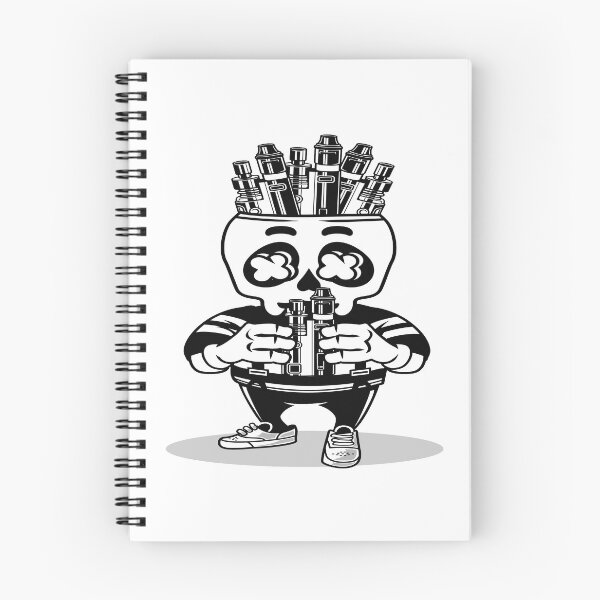 Item preview, Vape skull designed and sold by cartoonbug.