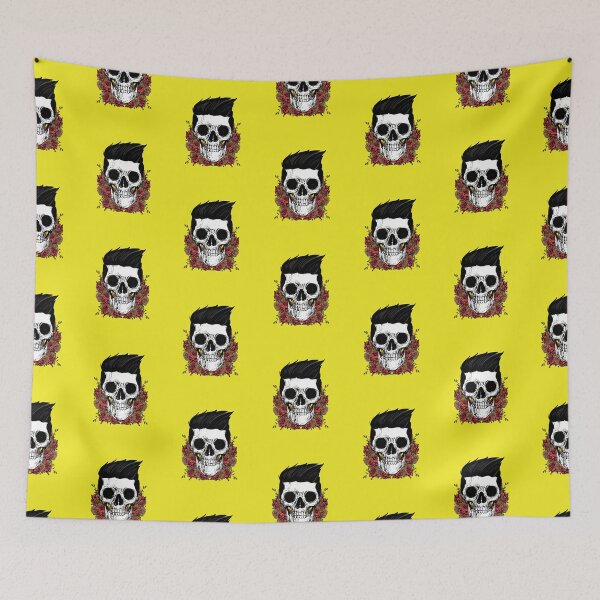 Item preview, Skull Weekend Rockabilly Roses designed and sold by redjaygraphics.