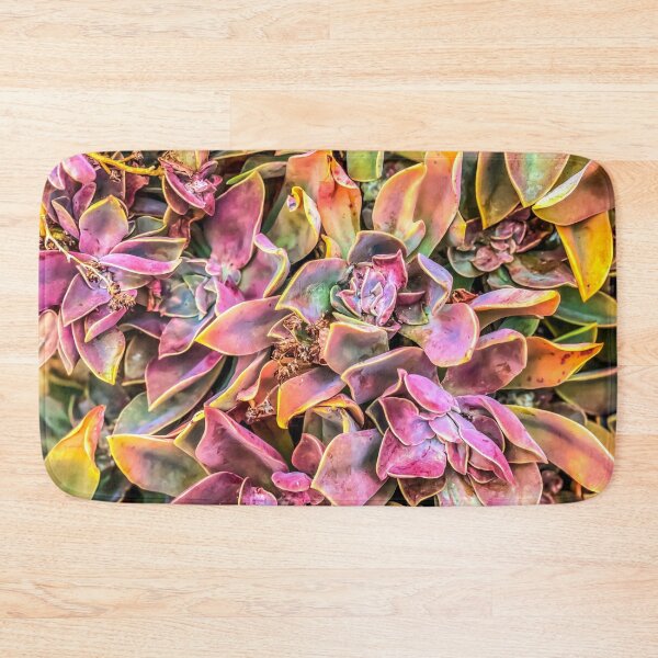 Item preview, green and pink succulent plant garden texture background designed and sold by Mrvell.
