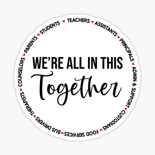 Item preview, Special Education Teacher Principal Counselor Therapist We're In This Together designed and sold by toysforteachers.
