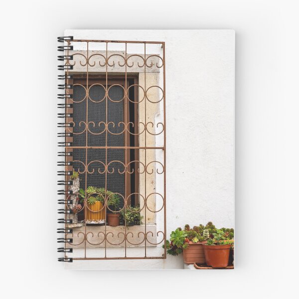 Item preview, Charming window sill with potted succulents and cactus. Taken in Alte, Portugal designed and sold by mkopka.
