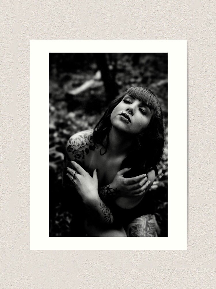 "Nude Women Sexy - Sensual - Tattoo" Art Print for Sale by MS ...