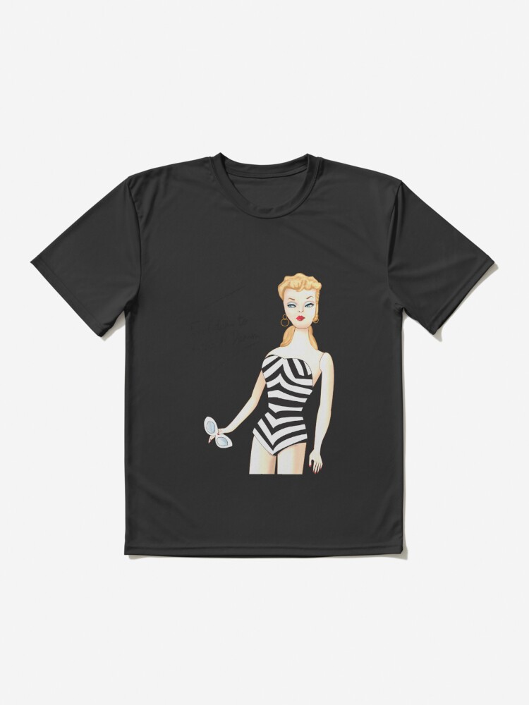 Vintage Barbie Black T-Shirt