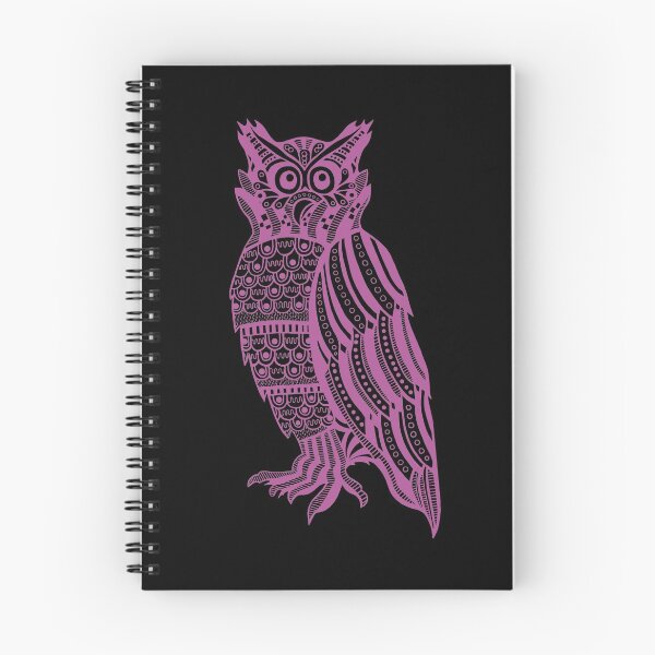 Item preview, Life's A Hoot Alone - Melon on Black designed and sold by ReviveMind.