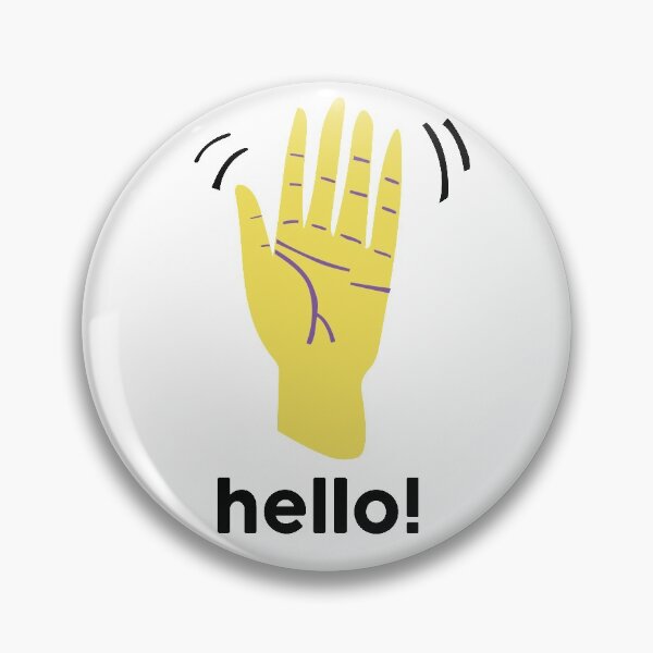 Item preview, Hello! Waving Hand designed and sold by barborakunz.