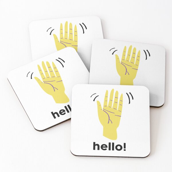 Item preview, Hello! Waving Hand designed and sold by barborakunz.