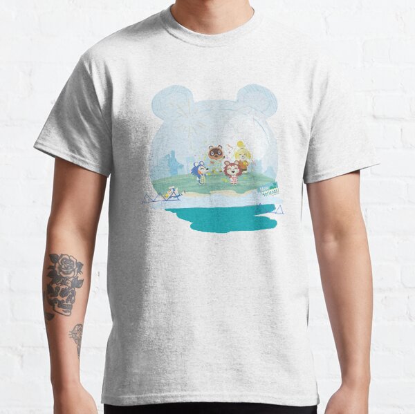 Nooks Island Party:Animal crossing new horizons Classic T-Shirt