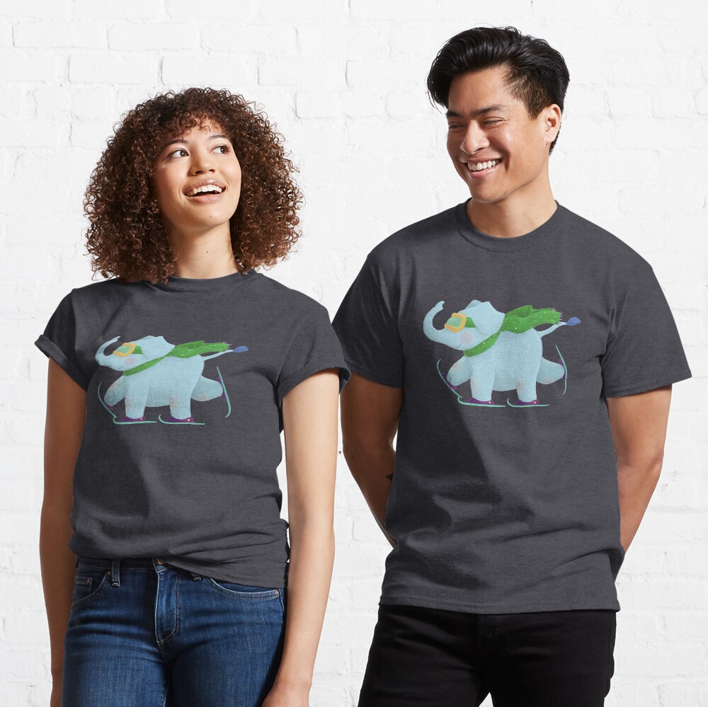 Ski Elephant Classic T-Shirt