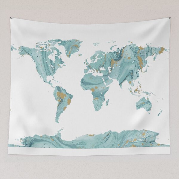 Item preview, world map designed and sold by margsy.
