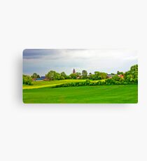 GREEN VILLAGE Canvas Print