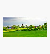 GREEN VILLAGE Photographic Print